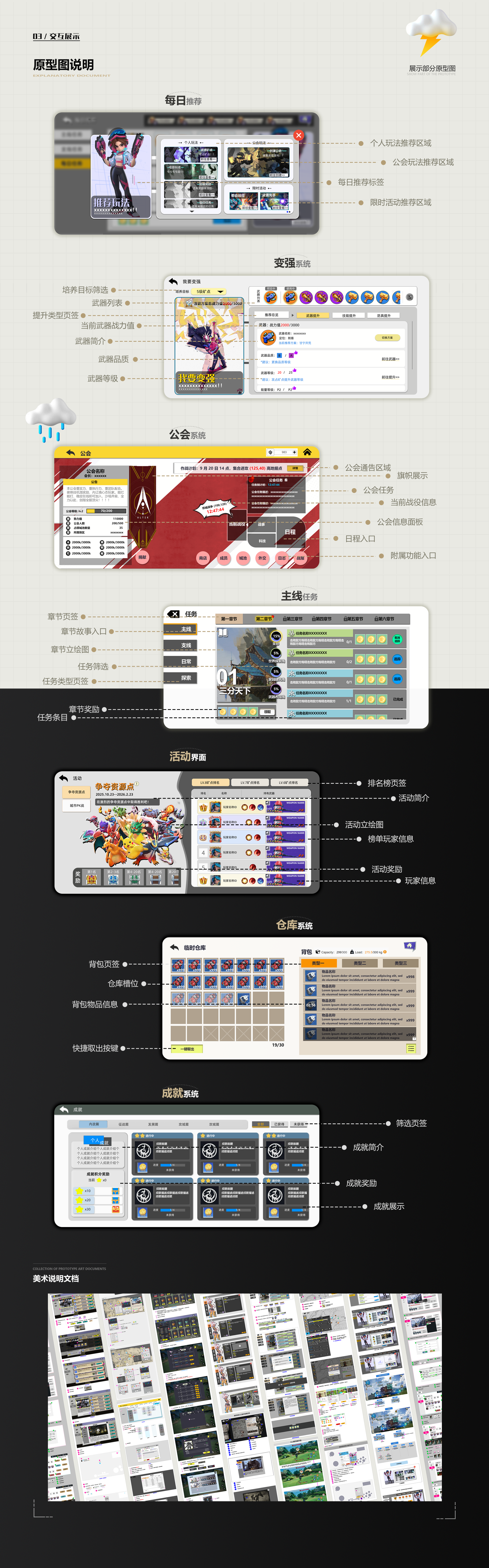 项目原型与交互说明文档